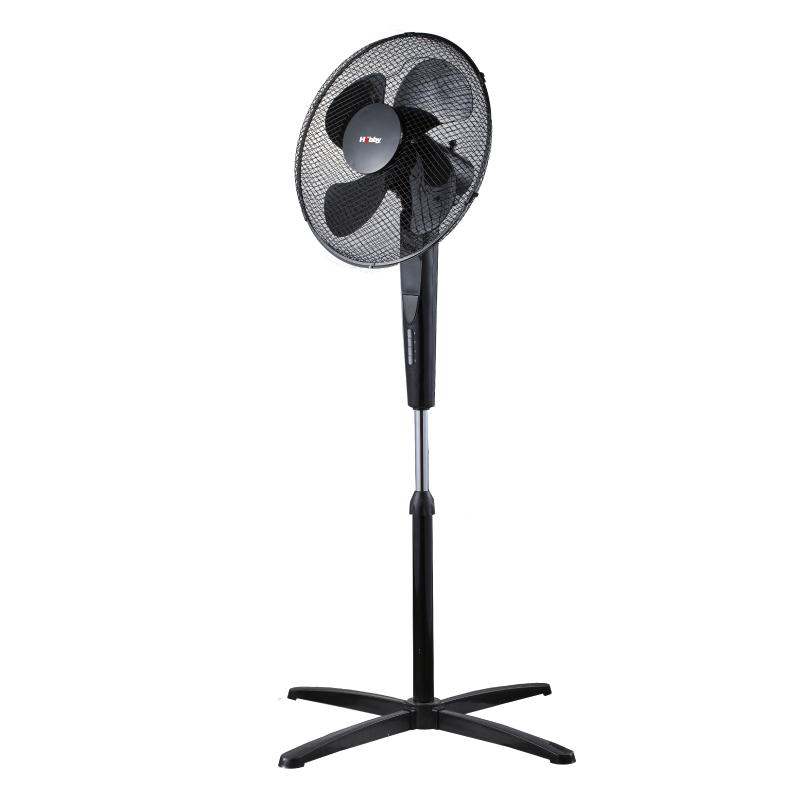 HOBBY HSF-80597 Ανεμιστήρας Ορθοστάτης 40εκ Μαύρος (800597)